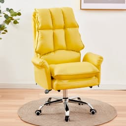 2024 New gaming chair pink office computer chair comfortable soft  gamer chair PU Leather chair Rotating recliner with footrest