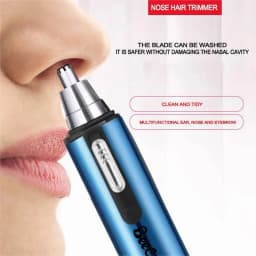 Nose Hair TrimmerNose Hair Shaver Ear And Nose Hair Trimmer Painless Battery Electric Men Nose Hair Shaver Men Nose HairScissor