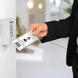 Retractable Metal Wire Keychain Pull Badge Reel ID Lanyard Name Tag Card Badge Holder Reels Recoil Chain Clips Outdoor Key Ring