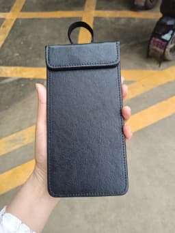 Bill Holder Restaurant Clip Check Yellow Red Blue Black Brown