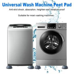 Universal Anti Vibration Washing Machine Feet Pads Furniture Raiser Support Silent Rubber Refrigerator Base Damper Stand Legs