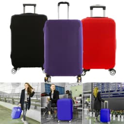 Luggage Cover Hamburger Pattern Suitcase Cover Protector Thicker Elastic Dust Covering18-32 Inch Trolley Case Travel Accessories