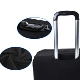 Luggage Cover Hamburger Pattern Suitcase Cover Protector Thicker Elastic Dust Covering18-32 Inch Trolley Case Travel Accessories