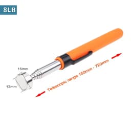 Telescopic Magnetic Pen 1pc 8lb Handy Tool Magnet Capacity for Picking Up Nut Bolt Adjustable Pickup Rod Stick