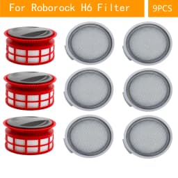 For Roborock H6 H7 HEPA Post Filter Accessories Handheld Cordless Vacuum Cleaner Replacement Spare Parts Sweeper Dust Bags