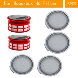 For Roborock H6 H7 HEPA Post Filter Accessories Handheld Cordless Vacuum Cleaner Replacement Spare Parts Sweeper Dust Bags