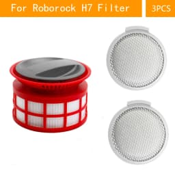 For Roborock H6 H7 HEPA Post Filter Accessories Handheld Cordless Vacuum Cleaner Replacement Spare Parts Sweeper Dust Bags