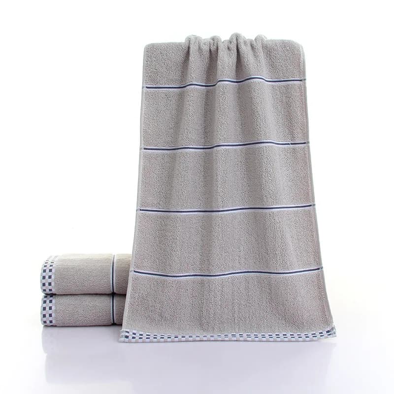 Thickened Cotton Towel With Strong Water Absorption Universal Towel For Adults And Children Solid ColorSkin Friendly Towel