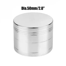 4 Layers Mini Cute 40mm Hemp Pepper Pot Spice Mill Zinc Alloy Metal Dry Herb Smoke Cigarette Accessories Herbal Tobacco Grinder