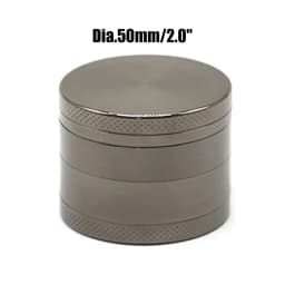 4 Layers Mini Cute 40mm Hemp Pepper Pot Spice Mill Zinc Alloy Metal Dry Herb Smoke Cigarette Accessories Herbal Tobacco Grinder