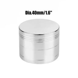 4 Layers Mini Cute 40mm Hemp Pepper Pot Spice Mill Zinc Alloy Metal Dry Herb Smoke Cigarette Accessories Herbal Tobacco Grinder