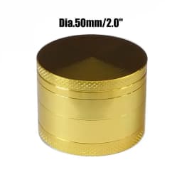 4 Layers Mini Cute 40mm Hemp Pepper Pot Spice Mill Zinc Alloy Metal Dry Herb Smoke Cigarette Accessories Herbal Tobacco Grinder