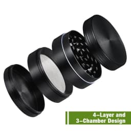 4 Layers Mini Cute 40mm Hemp Pepper Pot Spice Mill Zinc Alloy Metal Dry Herb Smoke Cigarette Accessories Herbal Tobacco Grinder