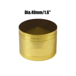 4 Layers Mini Cute 40mm Hemp Pepper Pot Spice Mill Zinc Alloy Metal Dry Herb Smoke Cigarette Accessories Herbal Tobacco Grinder