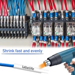 Compatible Brother Heat Shrink Tube Tape HSe-231 HSe-211 HSe-221 HSe-631 for P-touch PT-E550W E300 E500 P750WVP P900 P950W 7600