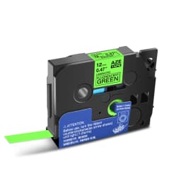 NineLeaf 6/9/12/18/24mm 231 Label Tape Compatible for Brother P-Touch Label Printer for TZ 131 231 431 531 631 731 Ribbons