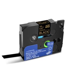 NineLeaf 6/9/12/18/24mm 231 Label Tape Compatible for Brother P-Touch Label Printer for TZ 131 231 431 531 631 731 Ribbons