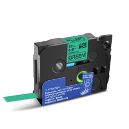 NineLeaf 6/9/12/18/24mm 231 Label Tape Compatible for Brother P-Touch Label Printer for TZ 131 231 431 531 631 731 Ribbons