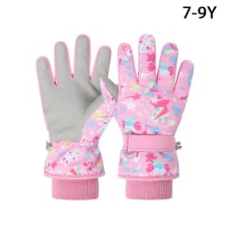 High Quality Children Kids Ski Gloves Winter Snowboard Snow Warm Glove Boys Girl Waterproof Thicken Mittens Keep Finger Warm