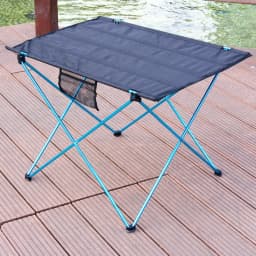 BLUESDEER Ultralight Folding Camping Table Foldable Outdoor Dinner Desk High Strength Aluminum Alloy For Garden Party Picnic BBQ