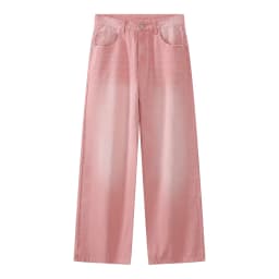 IEFB Men's Jeans New Korean Personality Straight Wide Leg Pants 2023 Fashion Autumn Winter Vintage Male Trousers 9A5577