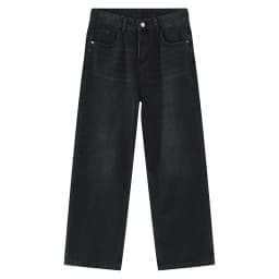 IEFB Men's Jeans New Korean Personality Straight Wide Leg Pants 2023 Fashion Autumn Winter Vintage Male Trousers 9A5577
