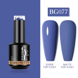 BORN PRETTY Milky Pink Rubber Base Gel Nail Polish Glitter 15ml Semi-Permanent Varnish Soak Off Self Leveling UV LED Gel