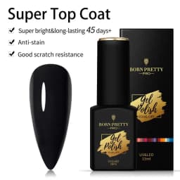 BORN PRETTY Milky Pink Rubber Base Gel Nail Polish Glitter 15ml Semi-Permanent Varnish Soak Off Self Leveling UV LED Gel
