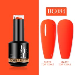 BORN PRETTY Milky Pink Rubber Base Gel Nail Polish Glitter 15ml Semi-Permanent Varnish Soak Off Self Leveling UV LED Gel