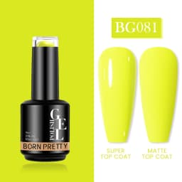 BORN PRETTY Milky Pink Rubber Base Gel Nail Polish Glitter 15ml Semi-Permanent Varnish Soak Off Self Leveling UV LED Gel