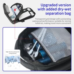 Tigernu Men Backpack 14-15.6inch Laptop Backpack Bag Thin Backpack Anti-theft Bag Male Travel Backpack School Backpacks For Men