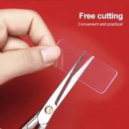 Reusable Double Sided Tape Transparent Nano Glue Seamless Self Adhesive Waterproof Seamless Wall Stickers Washable Tape