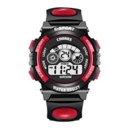 Kids Electronic Watches Color Luminous Dial Life Waterproof Multi Function Luminous Aalarm Clocks Watch For Boys And Girls