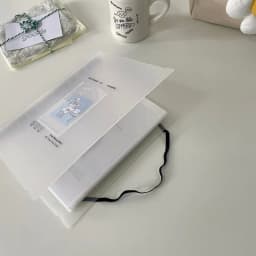 A5 Binder Ring Collect Book Korea Idol Photo Organizer Journal Diary Agenda Planner Bullet Cover School Stationery