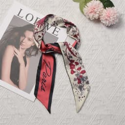 Fashion Skinny Scarf Women Luxury Brand Twill Printing Tie Bag Handle Ribbon Hair Band Women's Headscarf New Design Silk Scarves