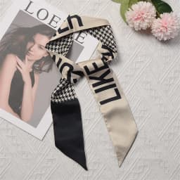 Fashion Skinny Scarf Women Luxury Brand Twill Printing Tie Bag Handle Ribbon Hair Band Women's Headscarf New Design Silk Scarves