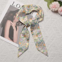 Fashion Skinny Scarf Women Luxury Brand Twill Printing Tie Bag Handle Ribbon Hair Band Women's Headscarf New Design Silk Scarves