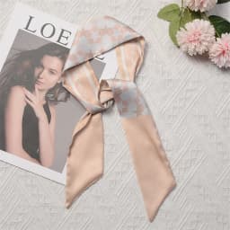 Fashion Skinny Scarf Women Luxury Brand Twill Printing Tie Bag Handle Ribbon Hair Band Women's Headscarf New Design Silk Scarves