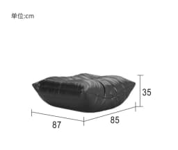Single Sofa Caterpillar Sofa Balcony Leisure Bedroom Living Room Lie Down or Sleep Lazy Sofa Single Deck Chair