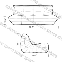 Single Sofa Caterpillar Sofa Balcony Leisure Bedroom Living Room Lie Down or Sleep Lazy Sofa Single Deck Chair