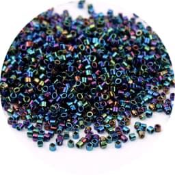 5g/10g 1.6mm Japanese Opaque Metallic Color Glass Beads 11/0 Uniform Loose Spacer Seed Beads for Jewelry Making DIY Sewing