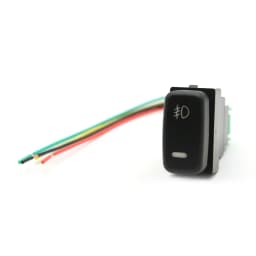 1Pc For Mitsubishi Pajero V73 V93 Lancer Outlander ASX L200 RED LED key switch fog light daytime running DRL Power Switch Button