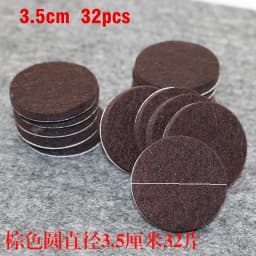 Furniture Chair Table Leg Self Adhesive Felt Wood Floor Protector Pads Self Adhesive Furniture Leg Feet Protector Pad Chair Leg