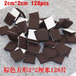 Furniture Chair Table Leg Self Adhesive Felt Wood Floor Protector Pads Self Adhesive Furniture Leg Feet Protector Pad Chair Leg