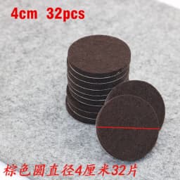 Furniture Chair Table Leg Self Adhesive Felt Wood Floor Protector Pads Self Adhesive Furniture Leg Feet Protector Pad Chair Leg