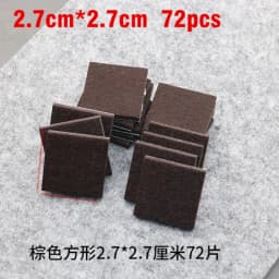 Furniture Chair Table Leg Self Adhesive Felt Wood Floor Protector Pads Self Adhesive Furniture Leg Feet Protector Pad Chair Leg