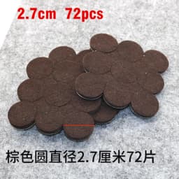 Furniture Chair Table Leg Self Adhesive Felt Wood Floor Protector Pads Self Adhesive Furniture Leg Feet Protector Pad Chair Leg