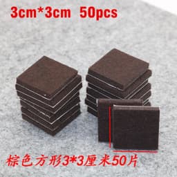 Furniture Chair Table Leg Self Adhesive Felt Wood Floor Protector Pads Self Adhesive Furniture Leg Feet Protector Pad Chair Leg