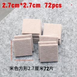 Furniture Chair Table Leg Self Adhesive Felt Wood Floor Protector Pads Self Adhesive Furniture Leg Feet Protector Pad Chair Leg
