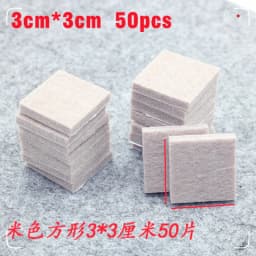 Furniture Chair Table Leg Self Adhesive Felt Wood Floor Protector Pads Self Adhesive Furniture Leg Feet Protector Pad Chair Leg